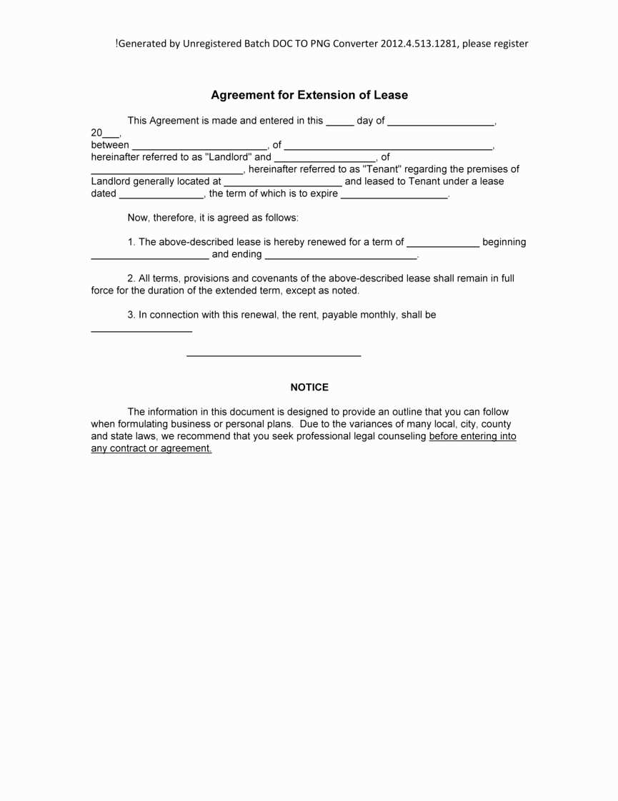 Loan Agreement Extension Template - johnfasr Inside commercial loan agreement template